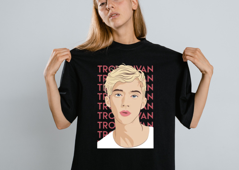 Troye Sivan Shirt Troye Sivan Portrait T-shirt